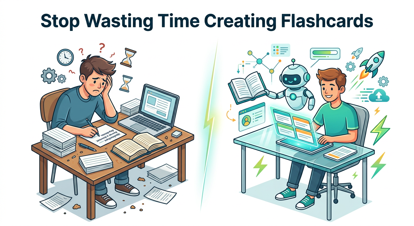 Stop Wasting Time Creating Flashcards