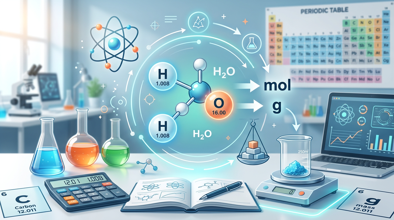 Moles to Grams Practice Questions with Answers