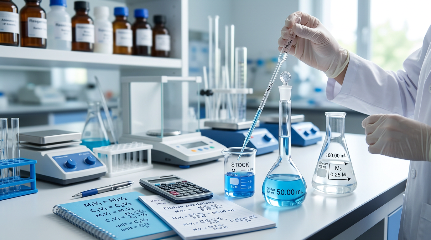 Dilution Practice Questions with Answers