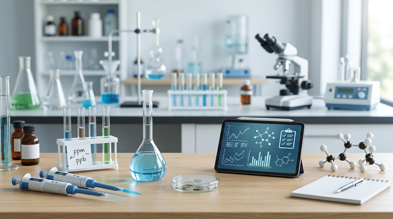 Medium ppm and ppb Practice Questions