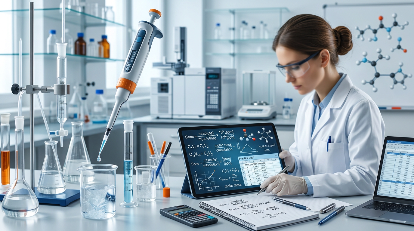 Hard ppm and ppb Practice Questions