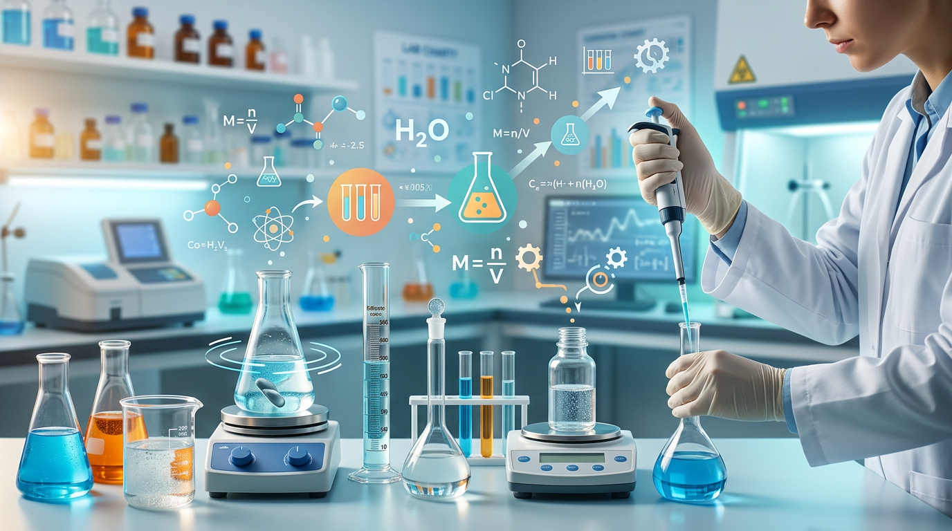 Hard Solution Preparation Practice Questions