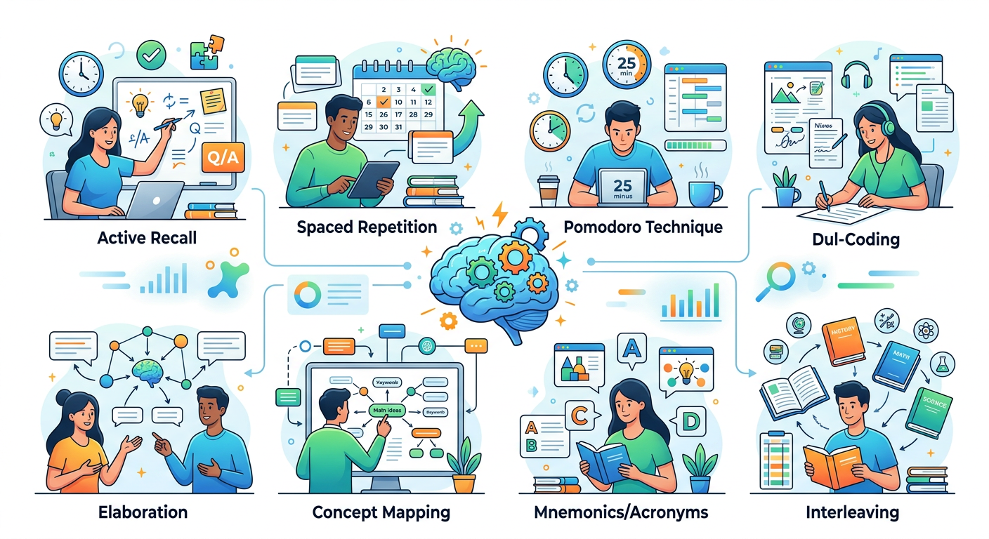 Evidence-Based Study Techniques That Actually Work
