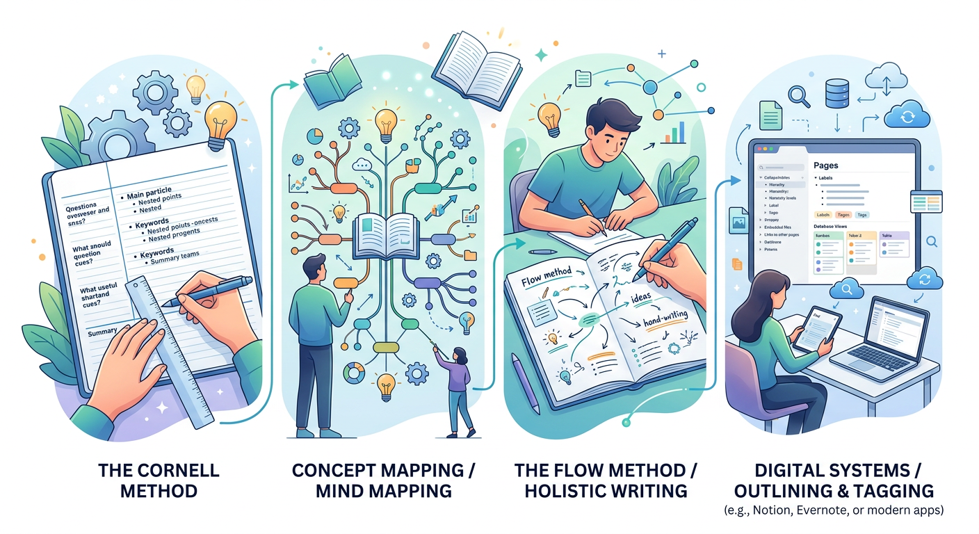 Advanced Note-Taking Systems for Better Comprehension