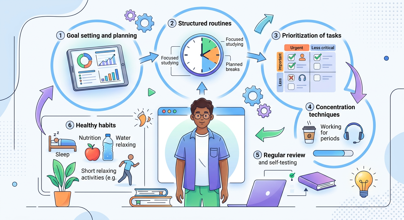 Time Management and Productivity Frameworks for Students