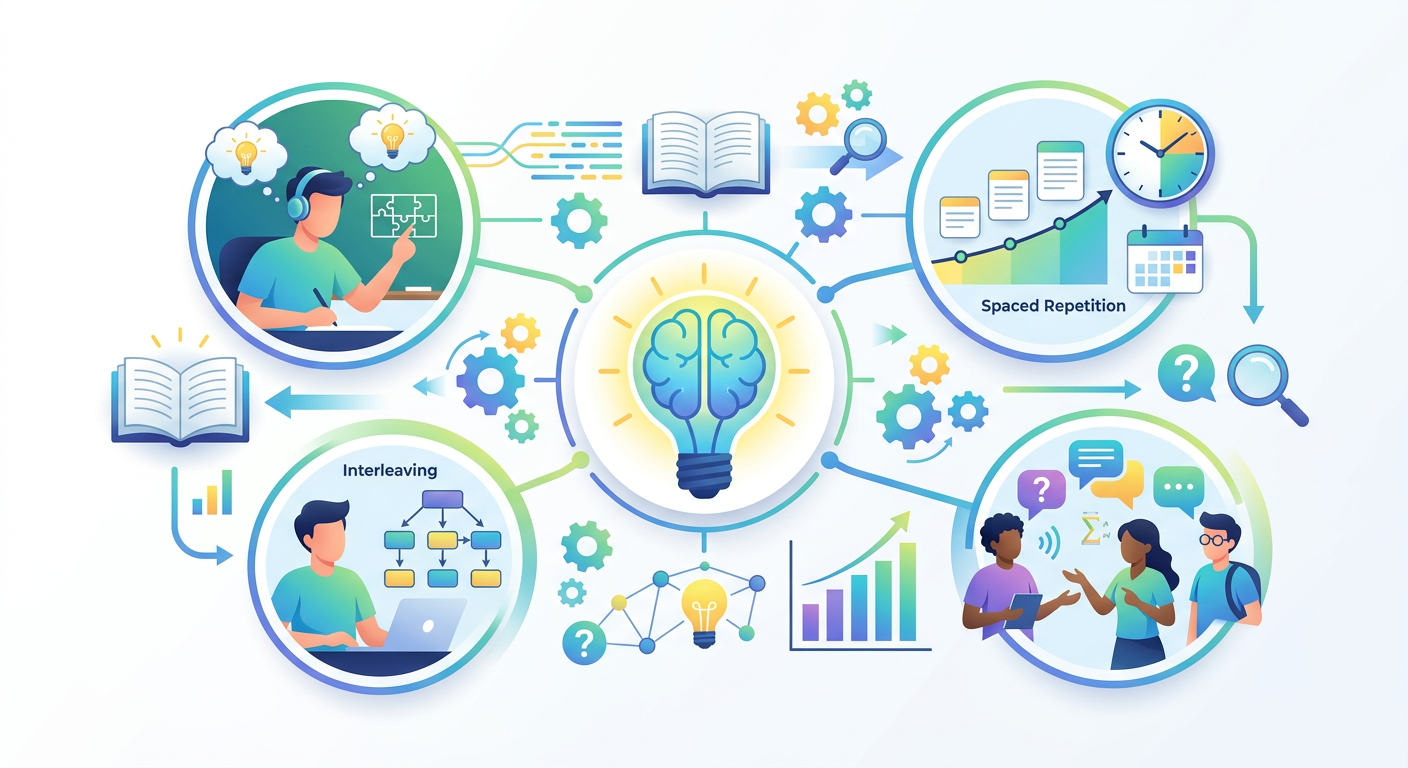Integrating Active Recall with Other Powerful Study Strategies
