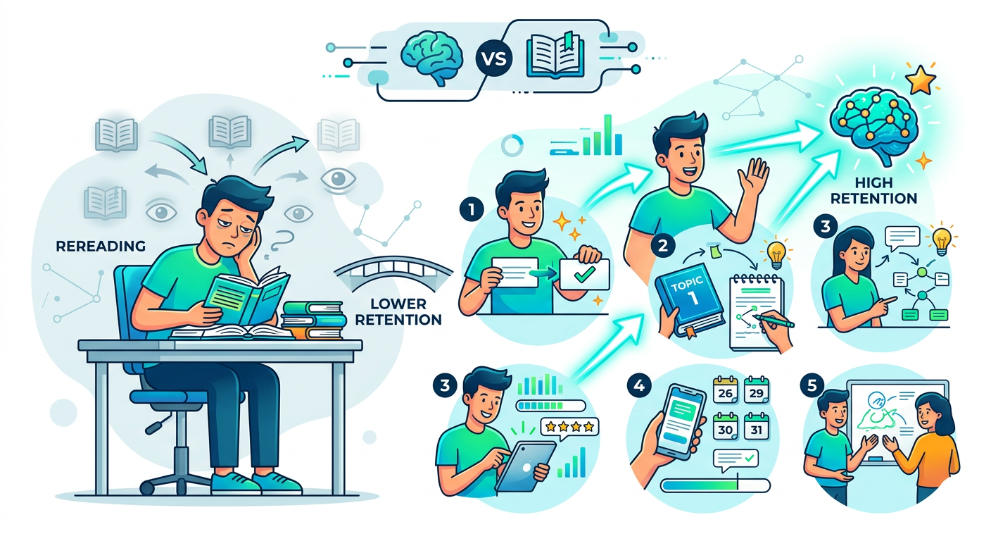 How to Master Active Recall: 5 Proven Techniques