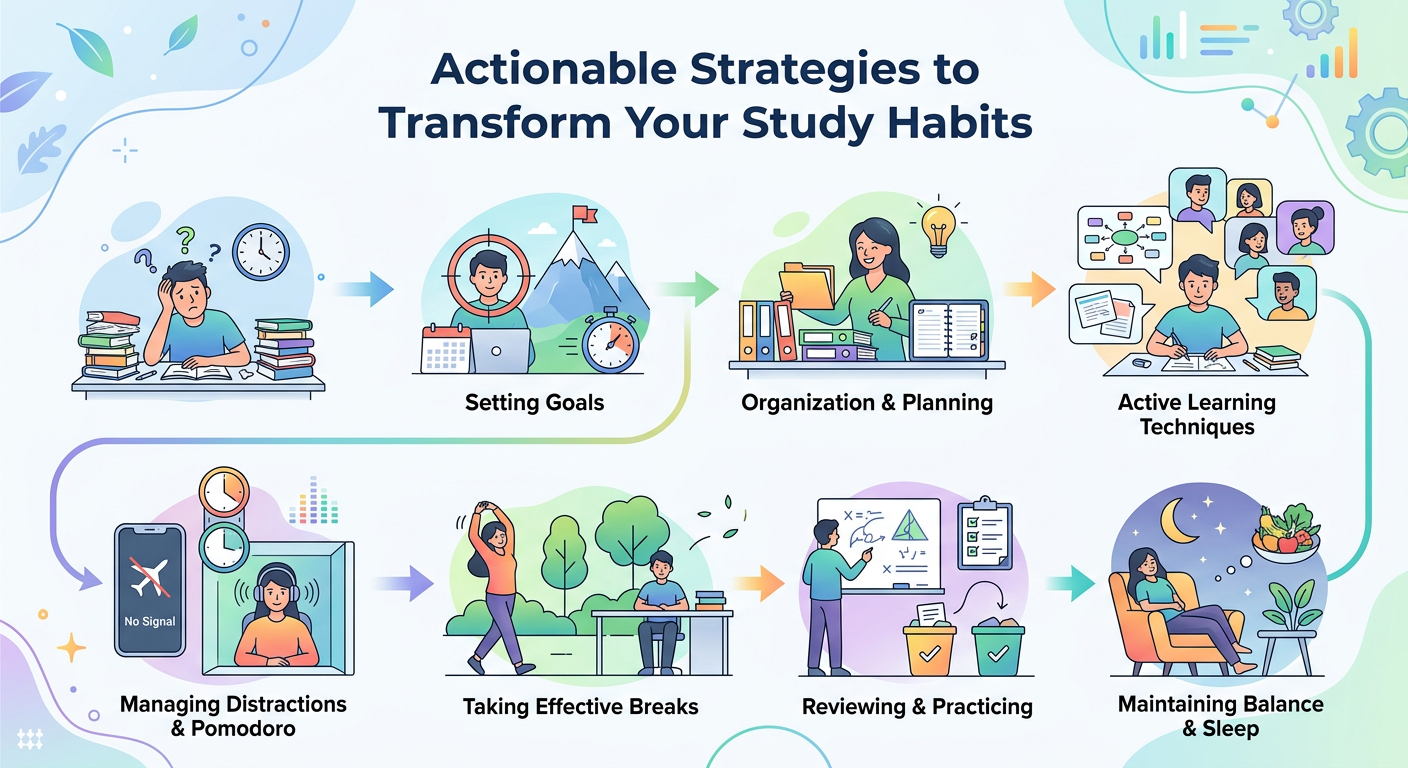 Actionable Strategies to Transform Your Study Habits