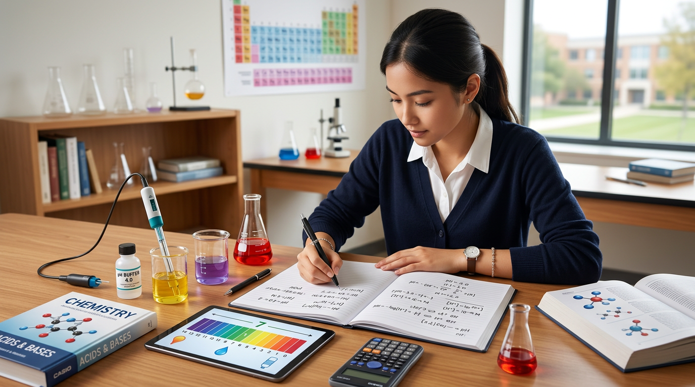 pH Calculation Practice Questions with Answers