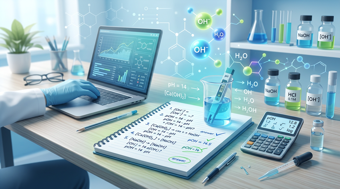 pOH Calculation Practice Questions with Answers
