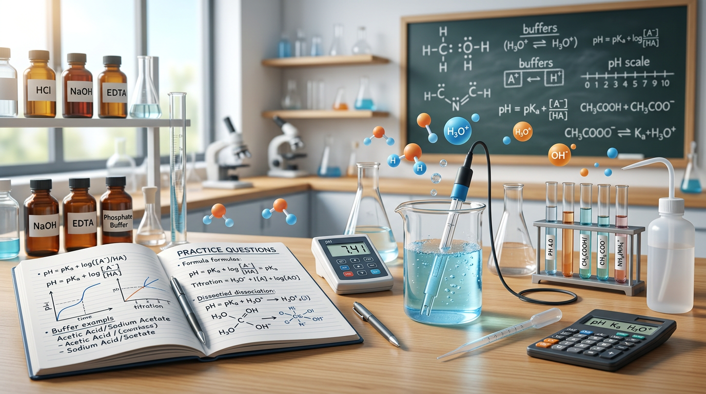 Easy Buffer Solution Practice Questions