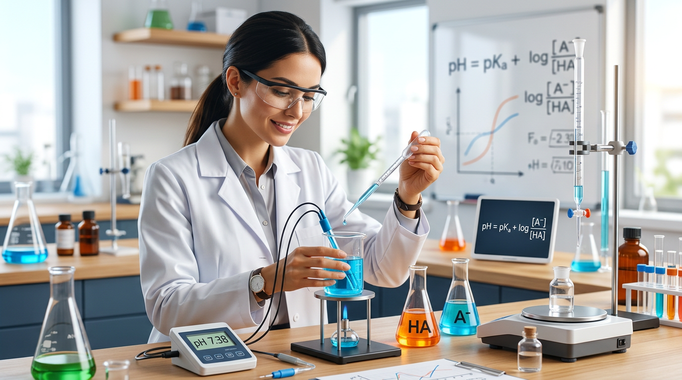 Easy Henderson-Hasselbalch Equation Practice Questions
