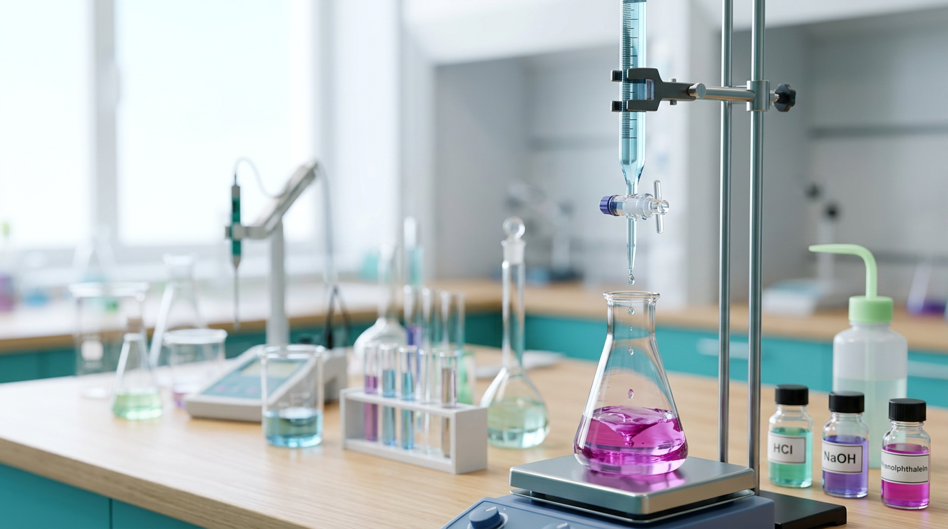 Easy Acid-Base Titration Practice Questions