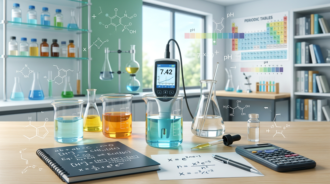 Medium pH Calculation Practice Questions