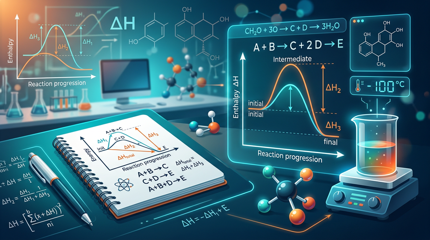 Hess’s Law Practice Questions with Answers