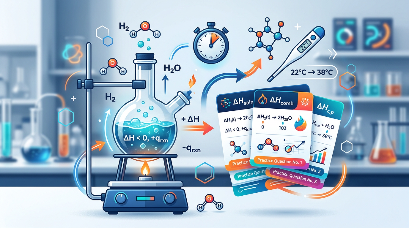 Medium Heat of Reaction Practice Questions