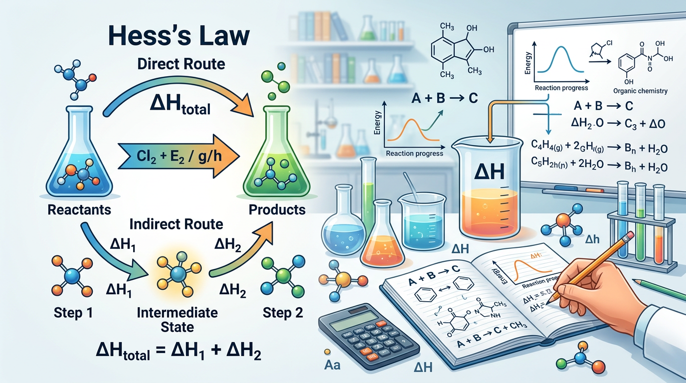 Medium Hess’s Law Practice Questions