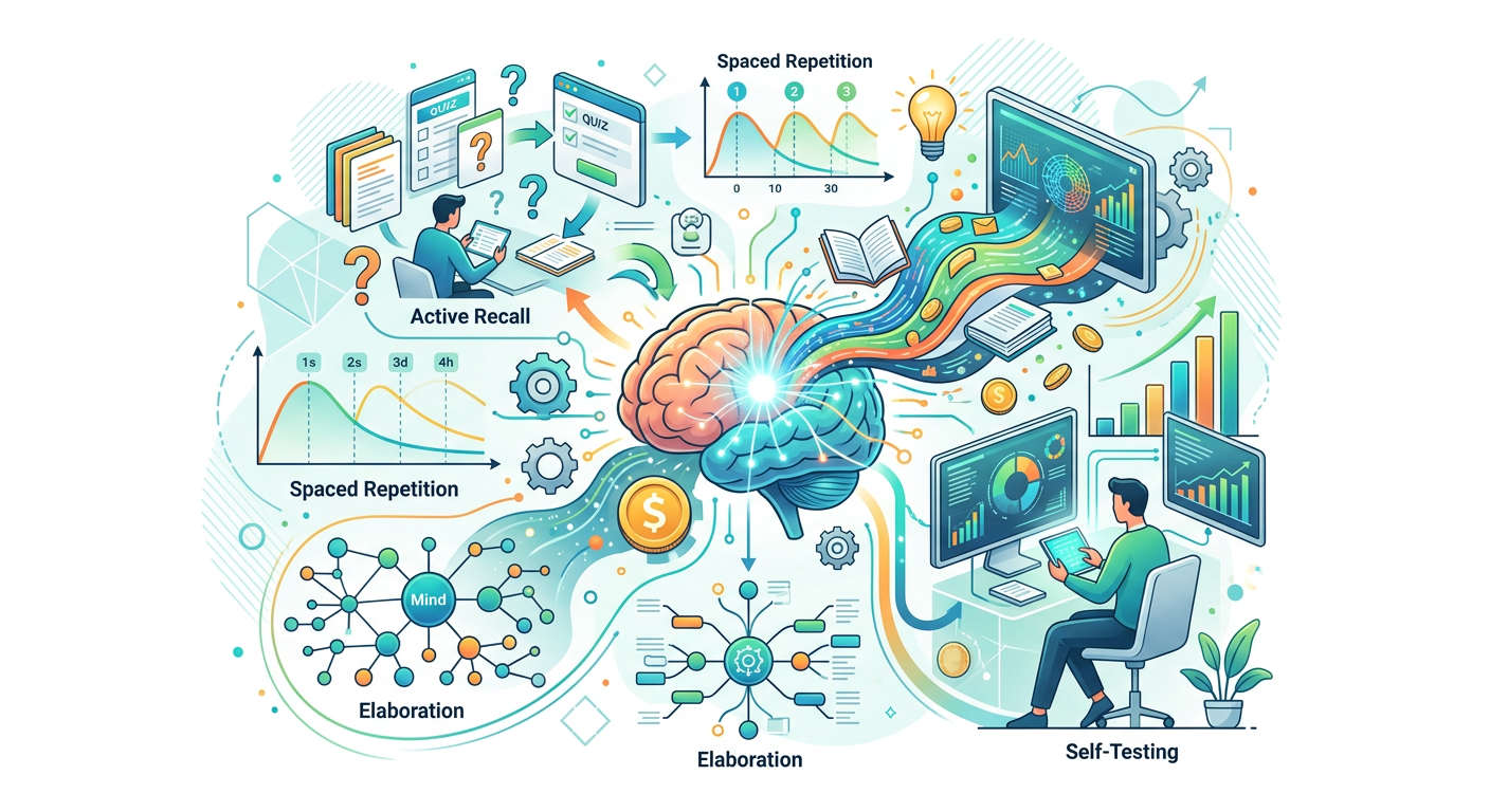 Phase 2: High-Impact Study Techniques for Maximum Retention (The Core of Fast Learning)