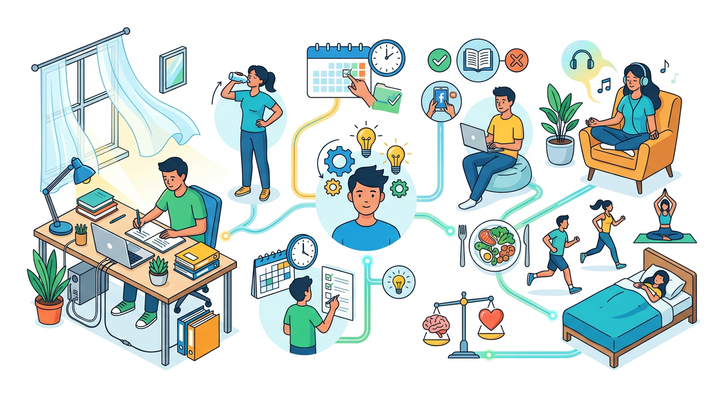 Optimizing Your Study Environment and Well-being