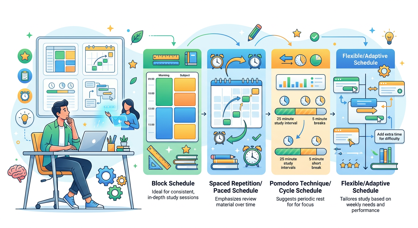 4. Choose the Right Timetable Structure for Your Exams