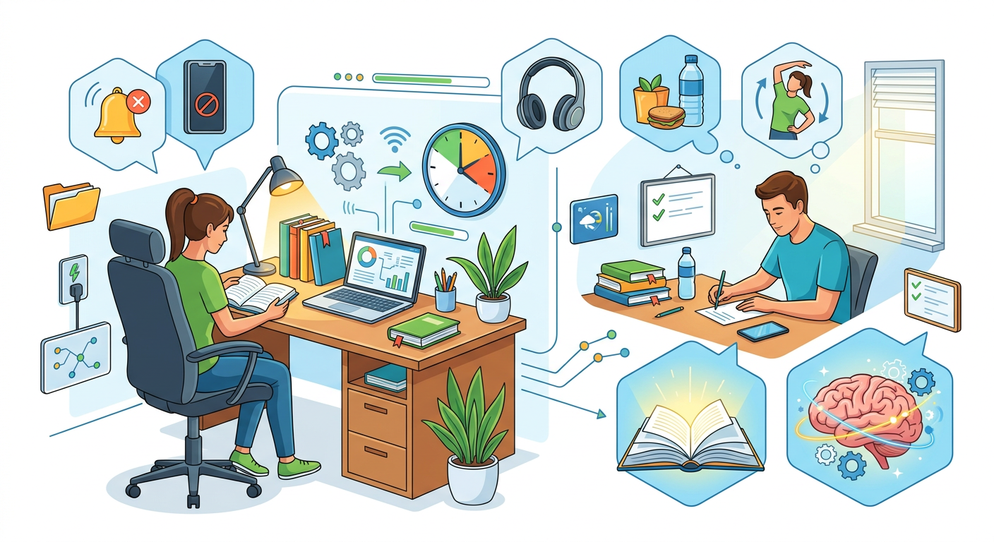 Optimizing Your Study Environment and Tools for Maximum Focus