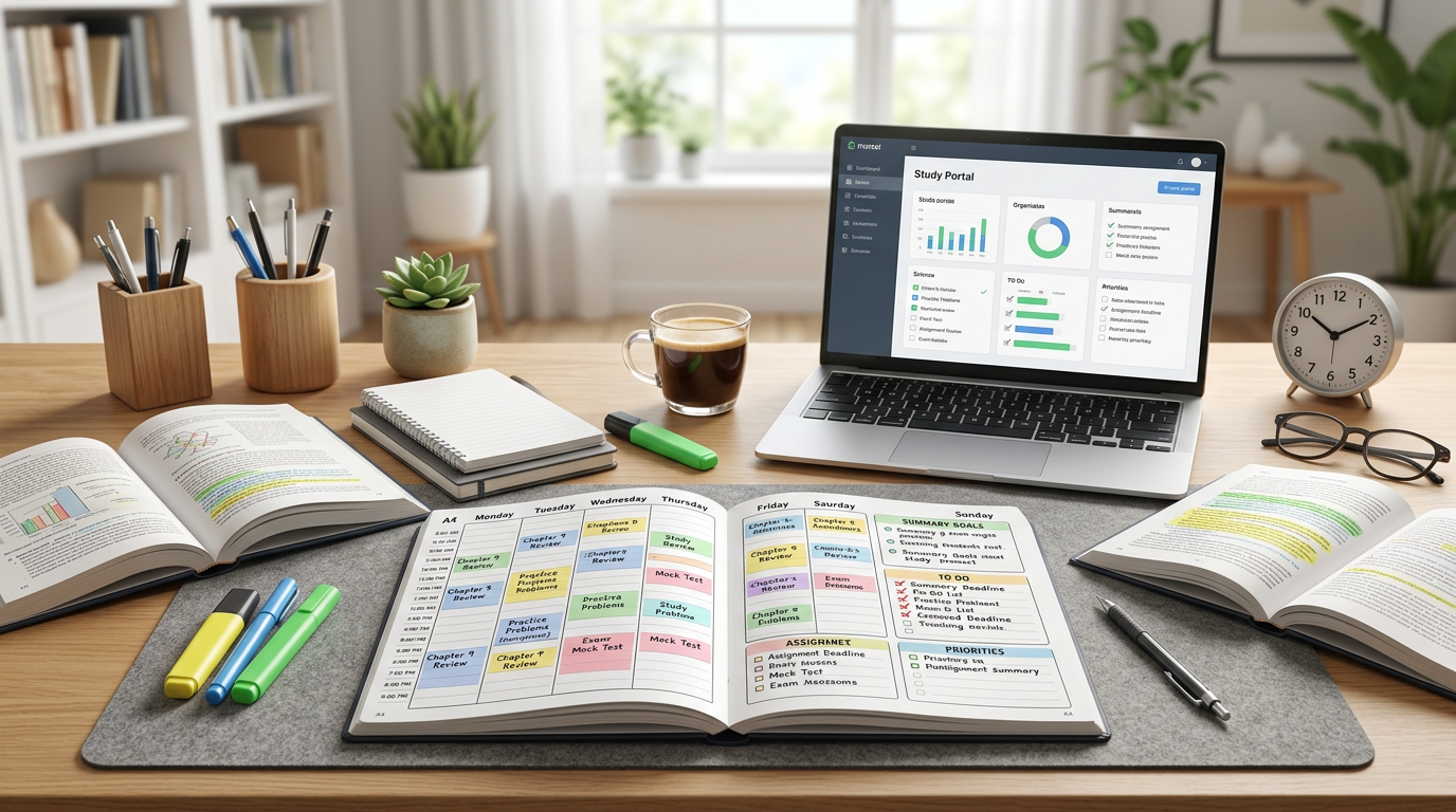 Ace Your Tests: The Ultimate Weekly Study Plan for Exams