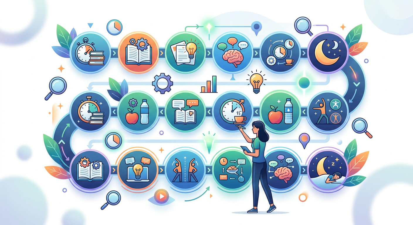 2) Build a 24-Hour Study Plan (Hour-by-Hour): how to study the day before an exam that actually works