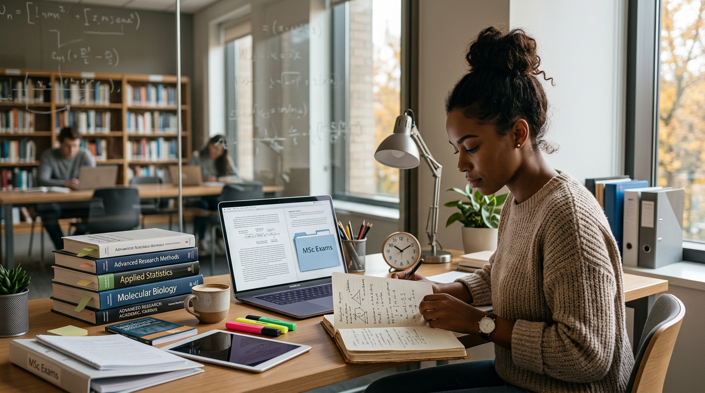 How to Study for Exams in Graduate School