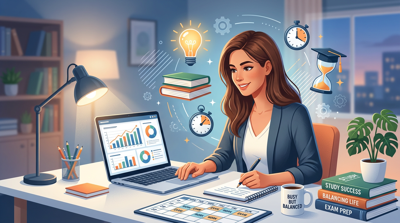 How to Study for Exams as a Part-Time Student