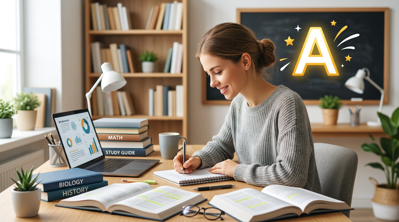 How to Study for Exams to Get Straight A’s