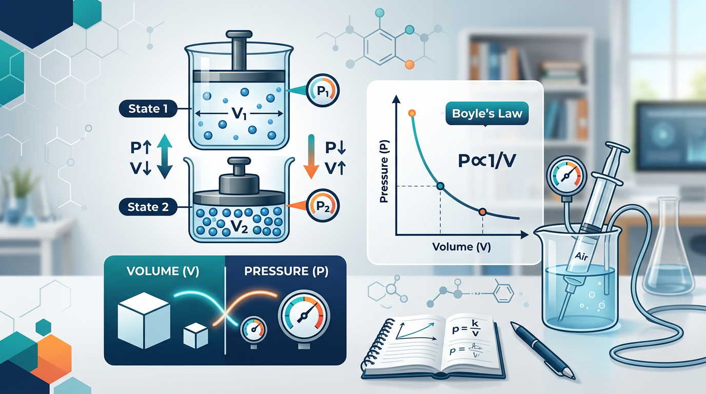 Boyle’s Law Practice Questions with Answers