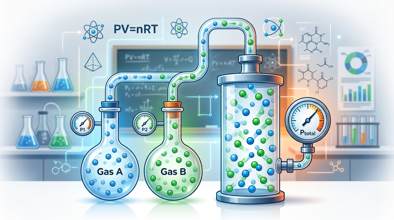 Dalton’s Law Practice Questions with Answers