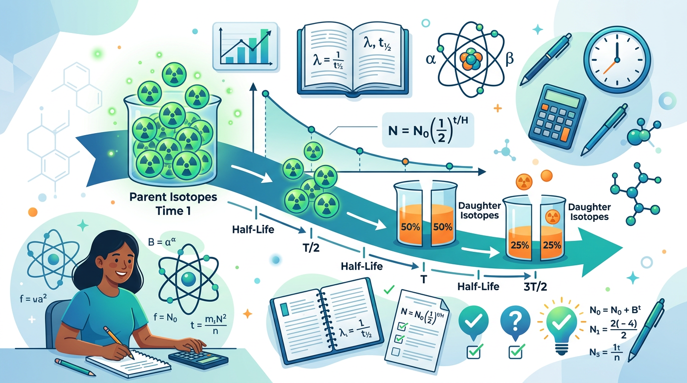 Half-Life Calculations Practice Questions with Answers