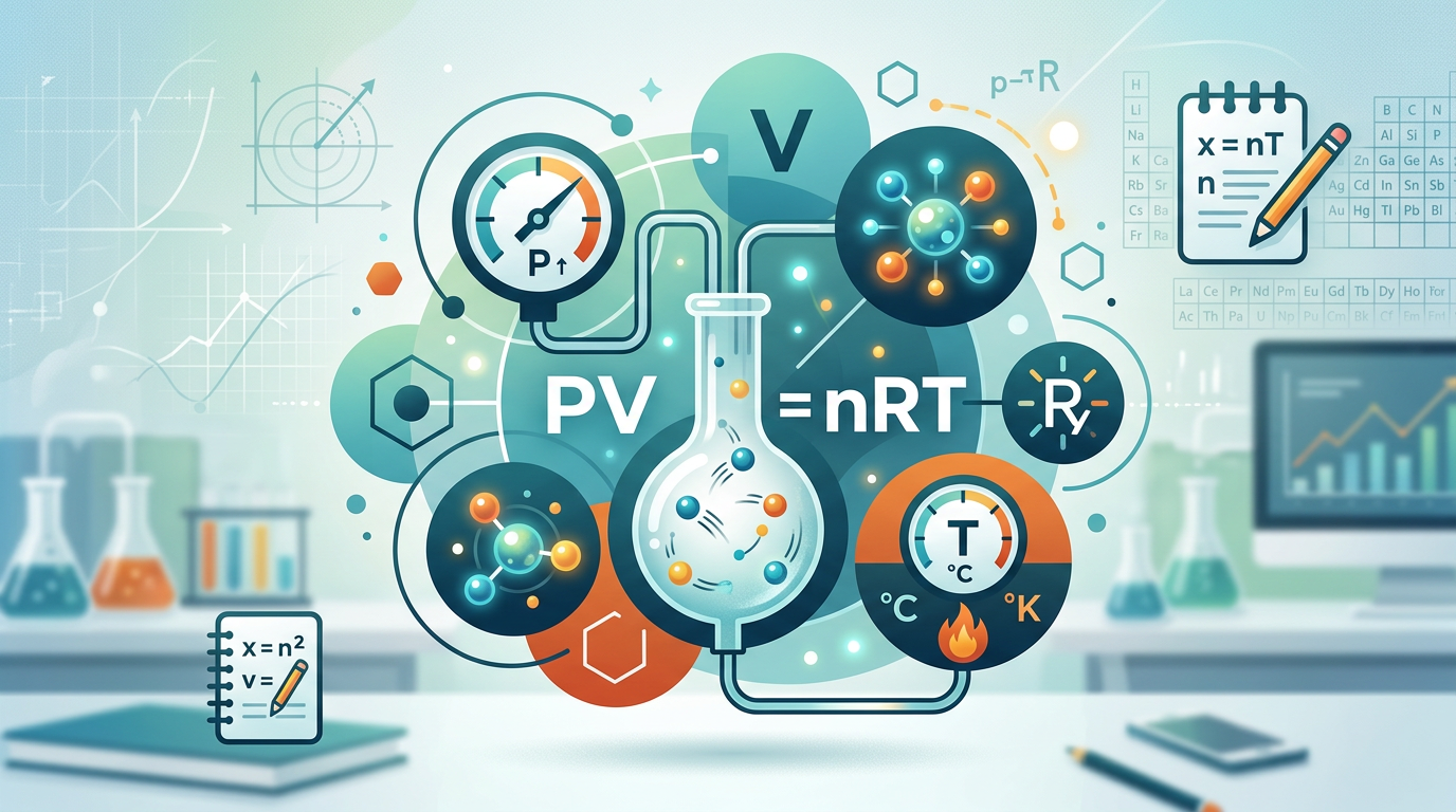 Easy Ideal Gas Law (PV = nRT) Practice Questions