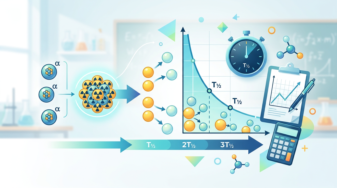 Easy Half-Life Calculations Practice Questions