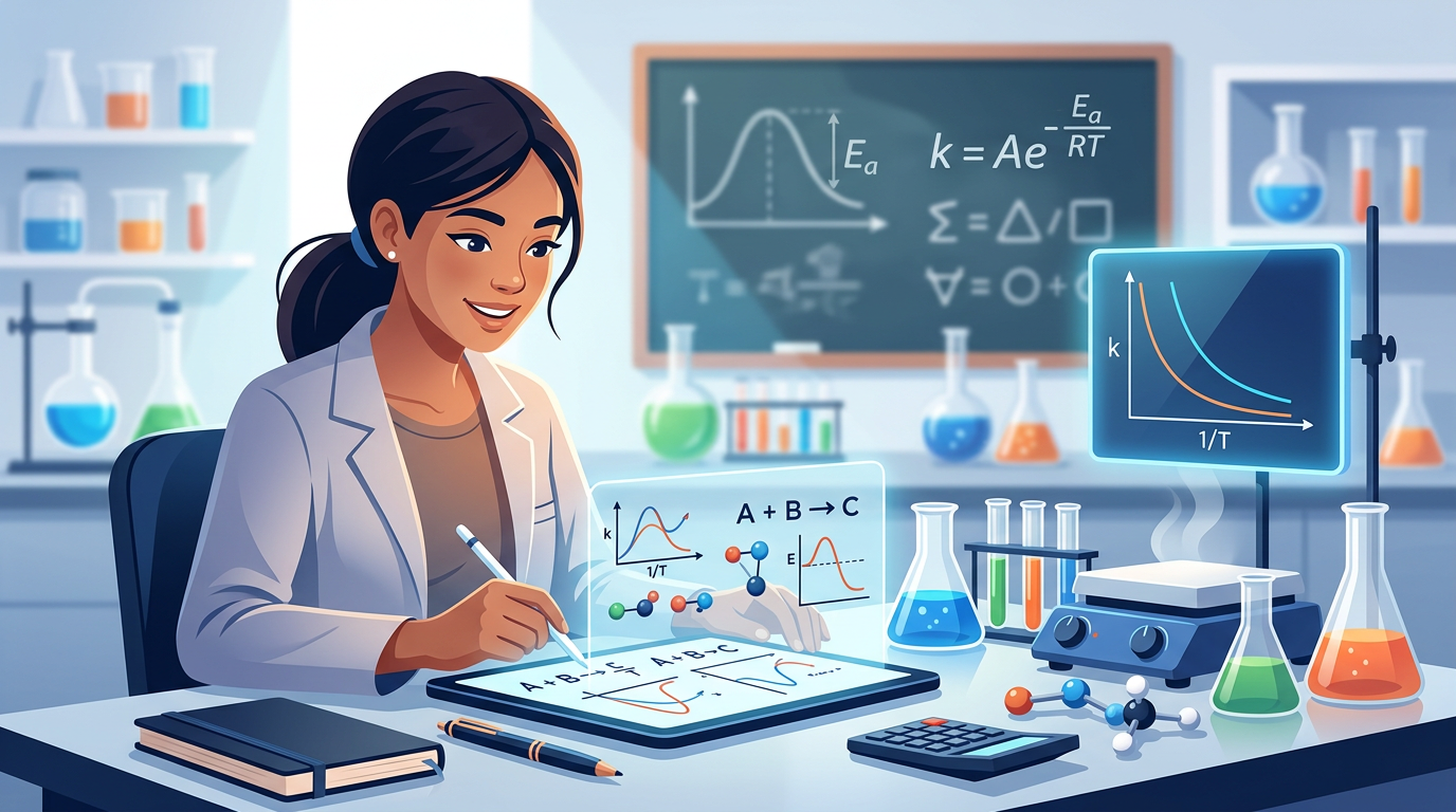 Easy Arrhenius Equation Practice Questions
