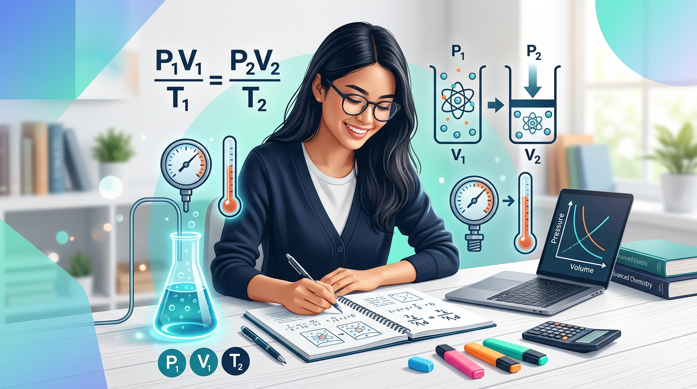 Medium Combined Gas Law Practice Questions