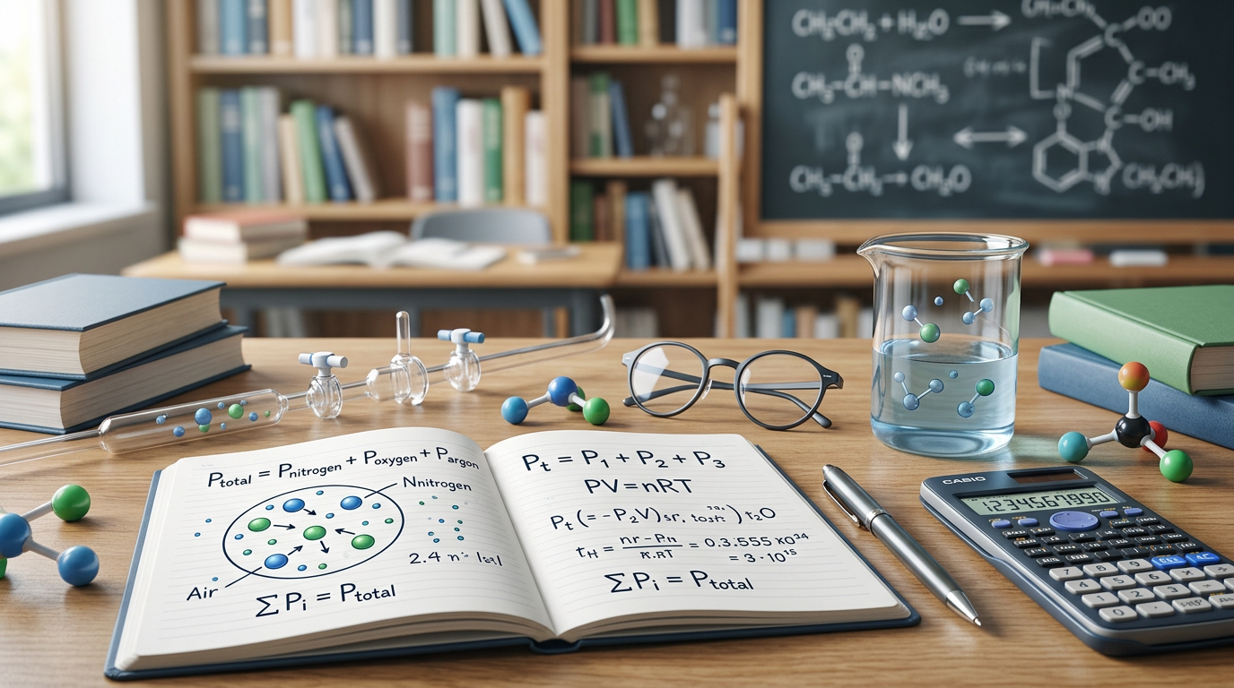 Medium Dalton’s Law Practice Questions