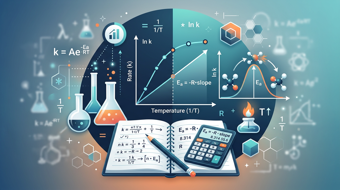 Medium Arrhenius Equation Practice Questions