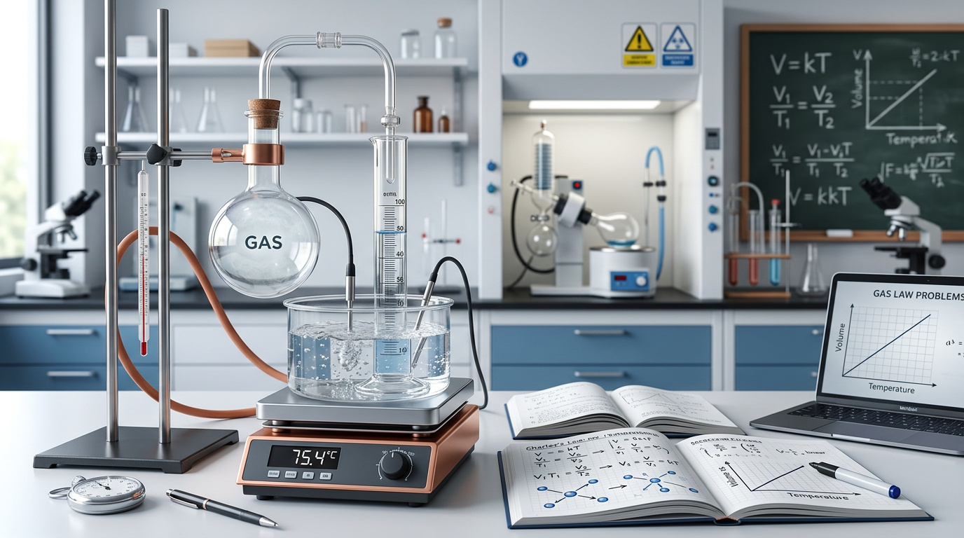 Hard Charles’s Law Practice Questions