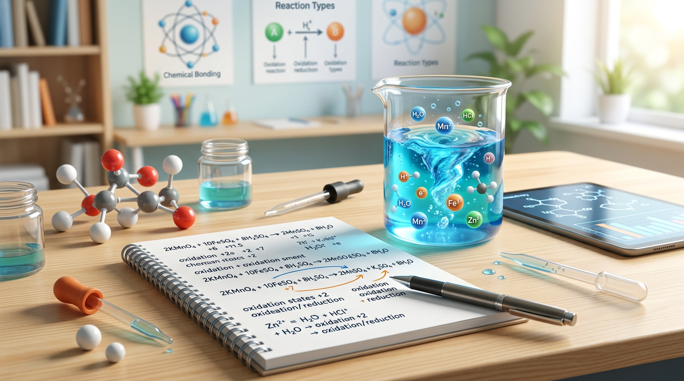 Easy Balancing Redox Practice Questions