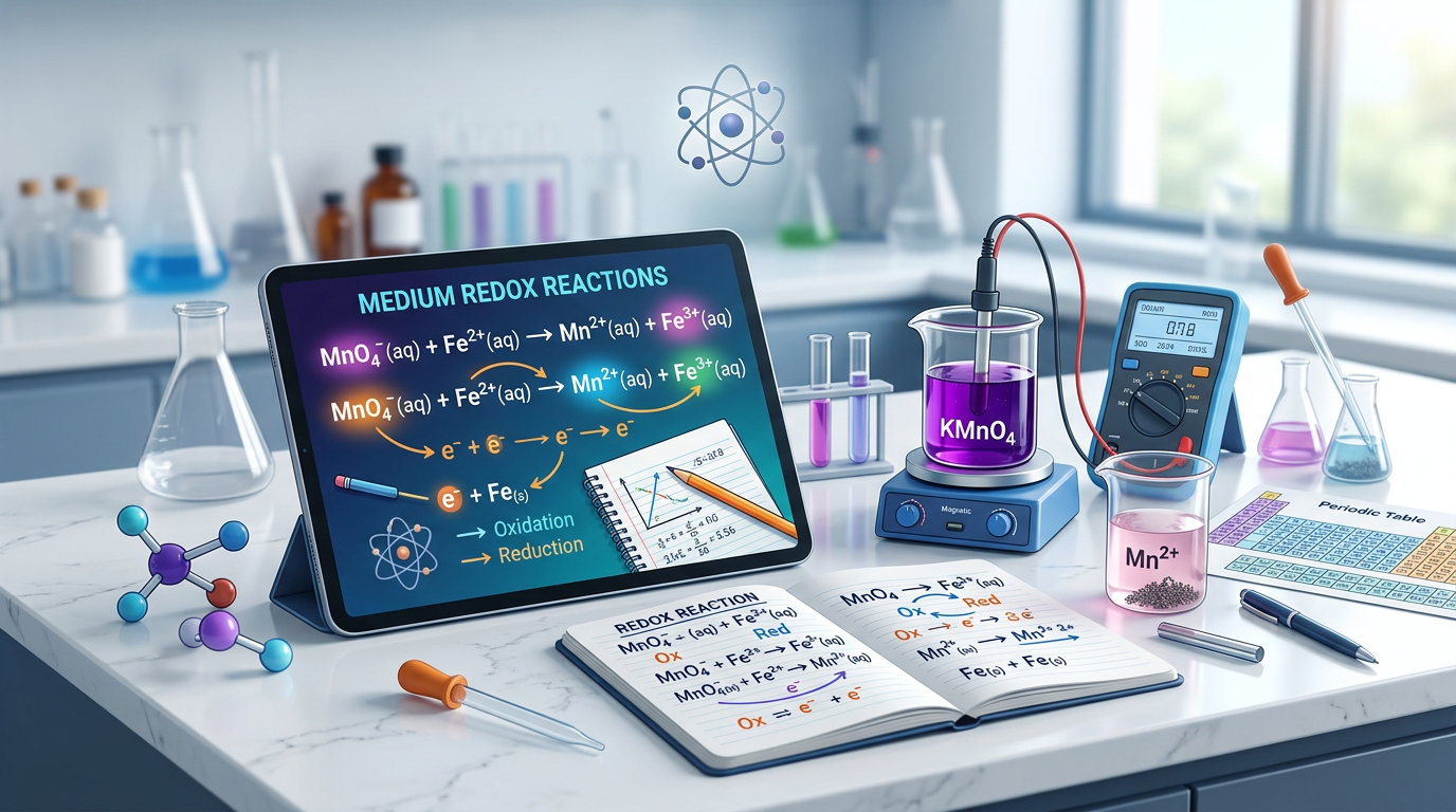 Medium Redox Reaction Practice Questions