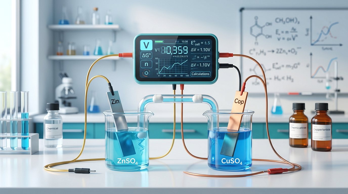 Medium Cell Potential Calculations Practice Questions