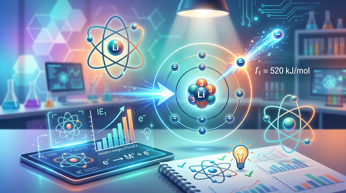 Easy Ionization Energy Practice Questions