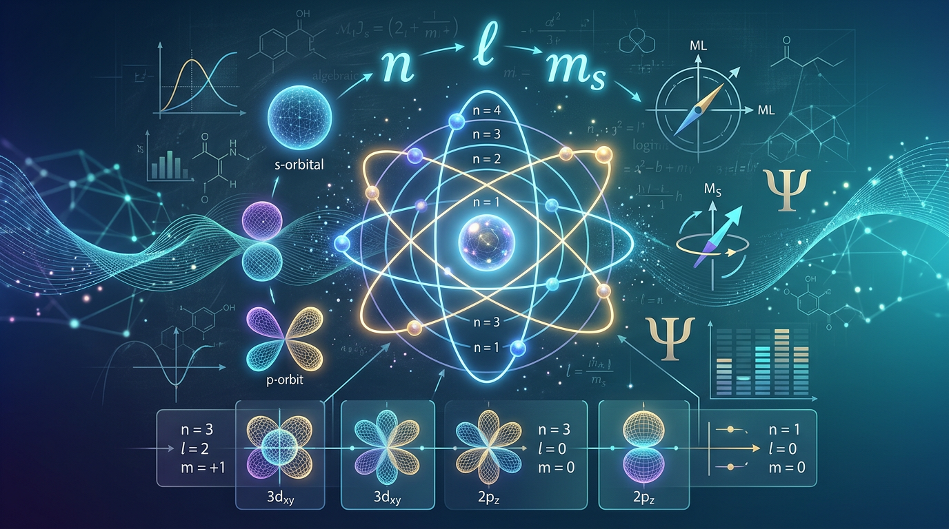 Medium Quantum Number Practice Questions