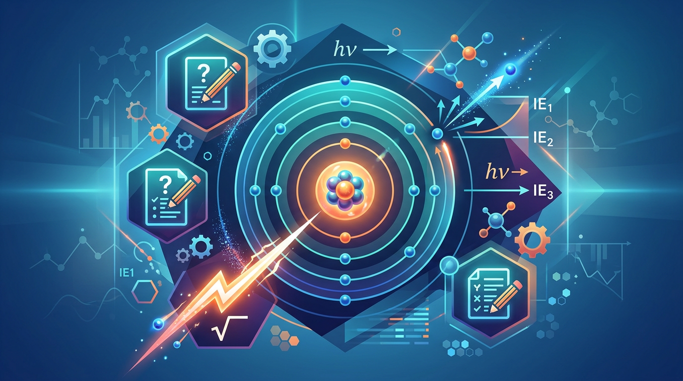 Hard Ionization Energy Practice Questions