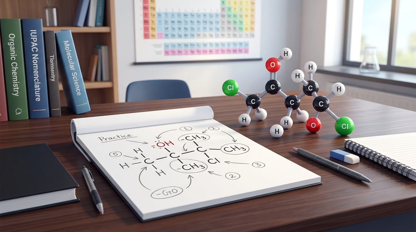 Naming Organic Compounds (IUPAC) Practice Questions with Answers