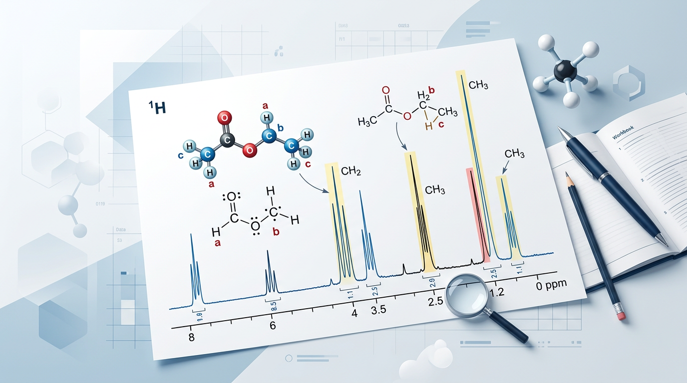NMR Interpretation Practice Questions with Answers