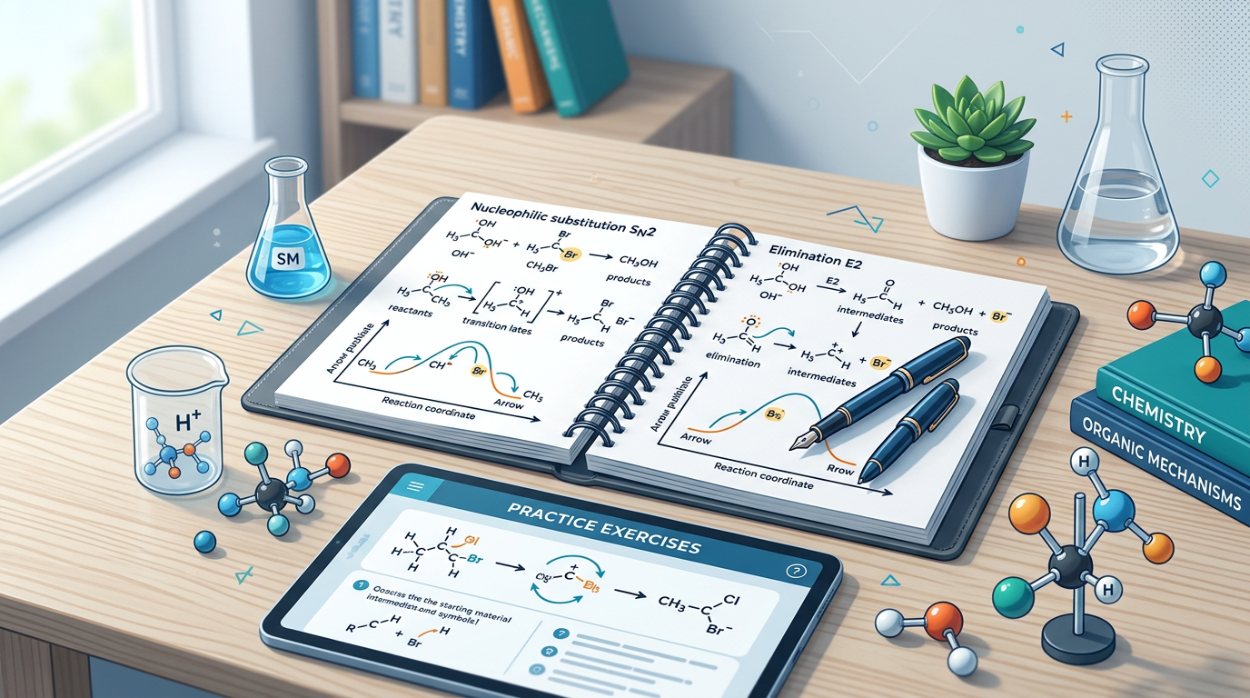 Easy Reaction Mechanism Practice Questions