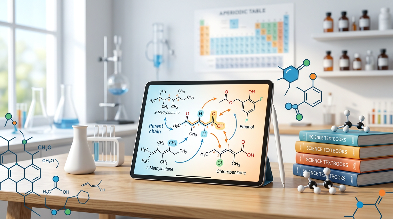 Easy Naming Organic Compounds (IUPAC) Practice Questions